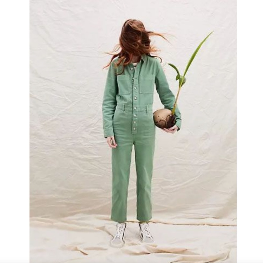 MADEWELL // Garment-Dyed Relaxed Coverall Jumpsuit S/P